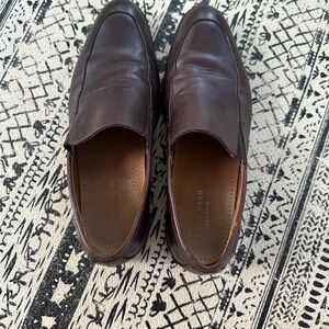 Cole Haan Men's Dark Brown Leather Slip-Ons